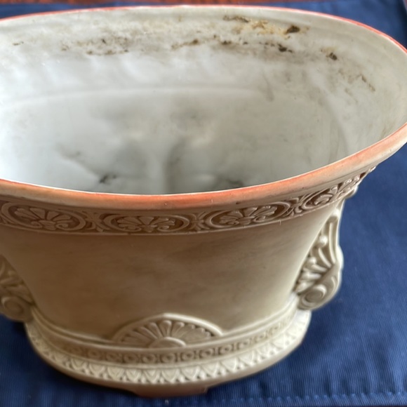 Vintage Antique Schafer and Vater Bisque Jasperware Porcelain Vase Roman Theme - Picture 11 of 14